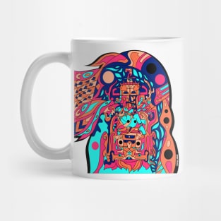 psychodelic astronaut ecopop Mug